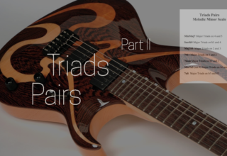 Triad Pairs (melodic minor) – Part II